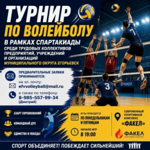 Турнир по волейболу